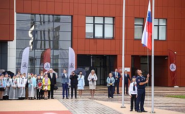 Валентина Матвиенко приняла участие в торжественном открытии Гатчинского центра образования «Высший пилотаж»