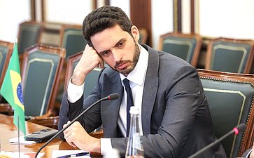 Председатель Комитета СФ по международным делам Григорий Карасин провел встречу с Послом Бразилии в России Родриго Соаресом