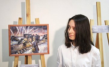 Вероника Кудашева вошла в число 20 лауреатов конкурса детских рисунков, посвященных легендарной «Дороге жизни»