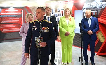 Открытие в Совете Федерации выставки «Великие книги Великой Победы. Должен знать каждый»