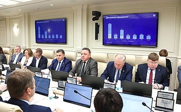 Заседание Комиссии СФ по мониторингу законодательства РФ в сфере государственного контроля (надзора) и муниципального контроля в РФ на тему «Анализ эффективности внедрения в работу контрольных органов индикаторов риска нарушения обязательных требований»