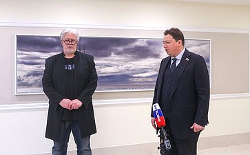 Открытие выставки работ члена Творческого союза художников России И. Авраменко