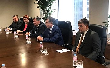 Встреча делегации Комитета Совета Федерации по бюджету и финансовым рынкам с представителями Банка Кореи