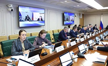 Заседание Комитета Совета Федерации по аграрно-продовольственной политике и природопользованию
