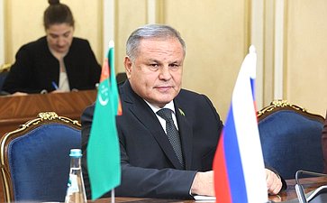 Встреча Председателя Совета Федерации Валентины Матвиенко с Председателем Меджлиса Туркменистана Дуньягозель Гулмановой