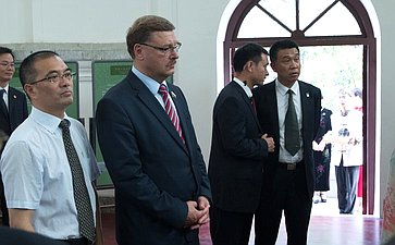 Посещение Дома российско-китайских культурных обменов