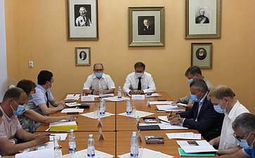Константин Косачев и члены Правительства Республики Марий Эл приняли участие в совещании по вопросам проведения комплексного обследования и реставрационных работ замка Шереметева