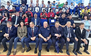 Юрий Валяев принял участие в торжественной церемонии открытия Всероссийских соревнований среди ветеранов СВО «Кубок по волейболу сидя «Герои нашего времени»