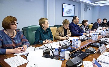 Заседание рабочей группы Комитета СФ по социальной политике