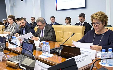 Заседание Комитета СФ по Регламенту и организации парламентской деятельности