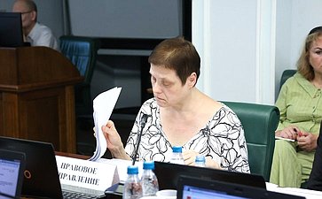 Заседание Комитета Совета Федерации по социальной политике