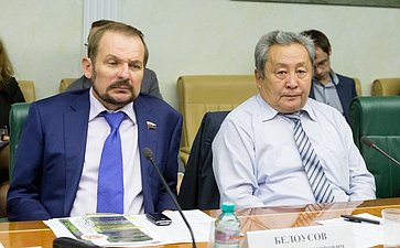 С. Белоусов и А. Тулохонов Семинар-совещание на тему «О состоянии лесного комплекса и об основных направлениях интенсификации использования и воспроизводства лесов: вопросы правового обеспечения»