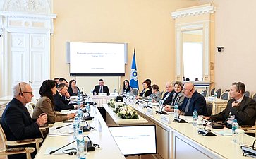 Участие первого заместителя председателя Комитета СФ по конституционному законодательству и государственному строительству в заседании рабочей группы МПА СНГ по подготовке проекта модельного закона «О трансграничной несостоятельности и банкротстве»