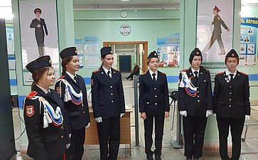 Сергей Мартынов встретился с кадетами двух школ в Марий Эл