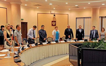 Виталий Игнатенко провел заседание Общественного Совета по подготовке Олимпийских зимних игр 2014 года в городе Сочи