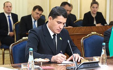 Встреча Председателя Совета Федерации Валентины Матвиенко с Председателем Меджлиса Туркменистана Дуньягозель Гулмановой