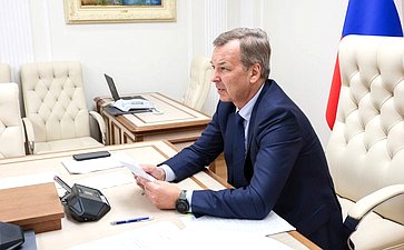 Первый заместитель Председателя Совета Федерации Андрей Яцкин