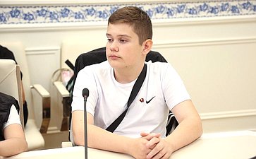 Встреча Айрата Гибатдинова со школьниками Ульяновской области