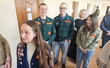 Встреча с бойцами сводного студенческого путинного отряда «Таранай-2024»