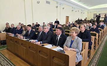 Ольга Бас приняла участие в пленарном заседании Народного Совета ЛНР