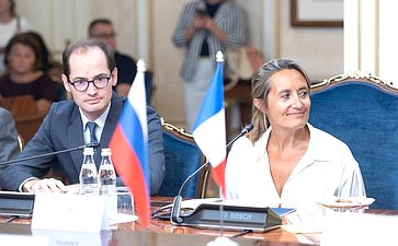 Встреча Дмитрия Мезенцева с председателем Комиссии по вопросам экономики Сената Французской Республики Софи Прима
