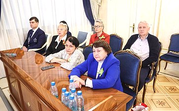 Встреча Председателя Совета Федерации Валентины Матвиенко с делегацией общества «Жители блокадного Ленинграда» Санкт-Петербурга