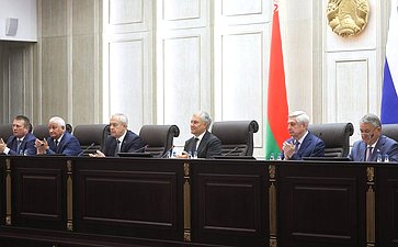 Делегация Совета Федерации во главе с заместителем Председателя СФ Юрием Воробьевым приняла участие в 68-й сессии Парламентского Собрания Союза Беларуси и России