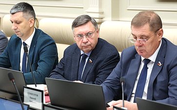 Расширенное заседание Комитета СФ по Регламенту и организации парламентской деятельности (в рамках дней Тульской области в Совете Федерации)