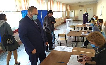 О. Мельниченко проголосовал на выборах главы Пензенской области