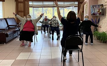 Татьяна Кусайко посетила Мурманский дом-интернат для престарелых и инвалидов