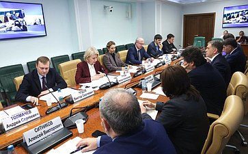 Круглый стол Комитета Совета Федерации по региональной политике, МСУ и делам Севера на тему «Актуальные вопросы реализации федерального проекта «Инфраструктурное меню»