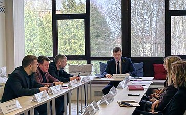 Артем Малащенков провел встречу с предпринимателями общественной организации «Опора России»