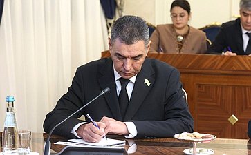 Встреча Председателя Совета Федерации Валентины Матвиенко с Председателем Меджлиса Туркменистана Дуньягозель Гулмановой