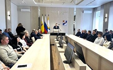 Игорь Мурог принял участие в заслушивании отчета главы Ряжского округа о развитии территории