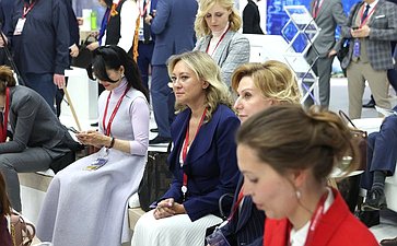 Сессия «Роль женщины в здоровом обществе» в рамках Петербургского международного экономического форума