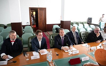 Встреча Игоря Морозова с делегацией Республики Индия