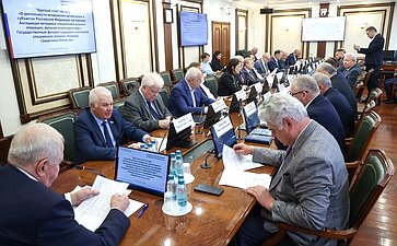 Круглый стол «О деятельности ветеранских организаций в субъектах РФ (на примере Ассоциации ветеранов специальной военной операции), включая взаимодействие с Государственным фондом поддержки участников специальной военной операции «Защитники Отечества»»