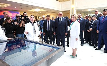 Открытие в Совете Федерации выставки Министерства энергетики РФ «Векторы развития энергетики — импульс для будущего России»