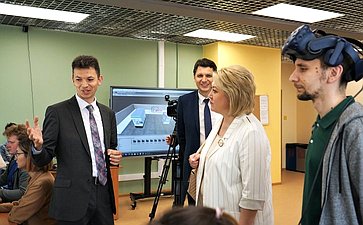 Лилия Гумерова посетила Московский государственный технологический университет (МГТУ) «Станкин»