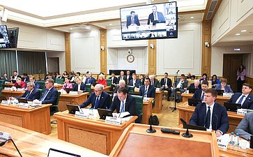 Заседание Совета по местному самоуправлению при Совете Федерации на тему «Расширение общественного участия в осуществлении местного самоуправления»