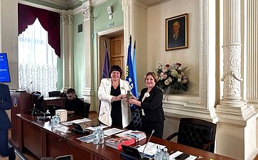 Елена Афанасьева приняла участие в торжественной встрече женщин, занимающихся дипломатической и международной деятельностью