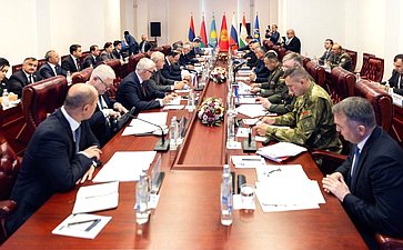 Заседание координационного совещания председателей комитетов по обороне и безопасности парламентов государств членов ОДКБ при Совете Парламентской Ассамблеи Организации Договора о коллективной безопасности