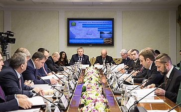 Представители органов государственной власти Пензенской области на расширенном заседании Комитета СФ по аграрно-продовольственной политике и природопользованию