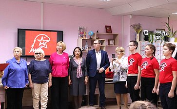 Римма Галушина приняла участие в посвящении новых участников«Юнармии»