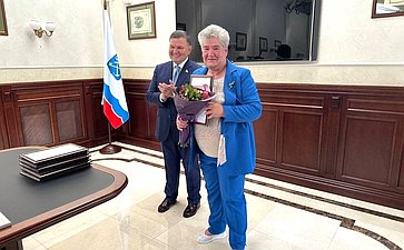 Сергей Перминов вручил награды СФ землякам в День Ленинградской области