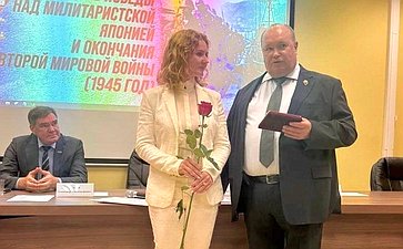 Александр Савин принял участие в мероприятии, посвящённом Дню Победы над милитаристской Японией