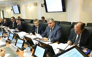 Заседание секции по военно-промышленной политике и бюджету Комитета СФ по обороне и безопасности