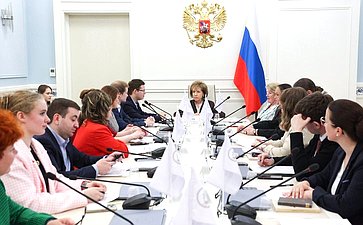 Рабочая встреча с членами автономной некоммерческой организации «Герои Отечества», посвященная реализации мероприятий, приуроченных к 85-летию со дня начала Великой Отечественной войны