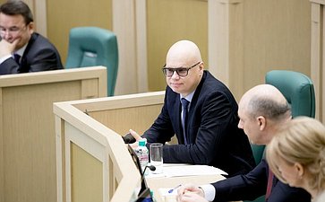 А. Беляков 371-е заседание Совета Федерации