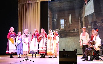 Заместитель Председателя СФ Юрий Воробьев принял участие в мероприятиях юбилейного Х Всероссийского детского фестиваля народной культуры «Наследники традиций»